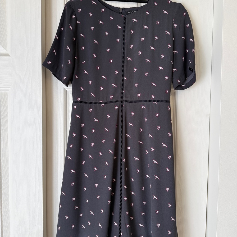 Banana Republic Purple-Gray Dress